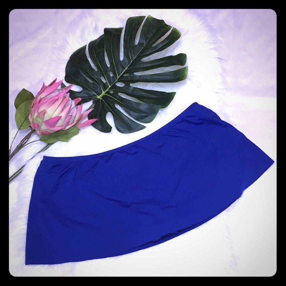 💥Gibson Latimer Blue Swim Bottom Skirtini Size L